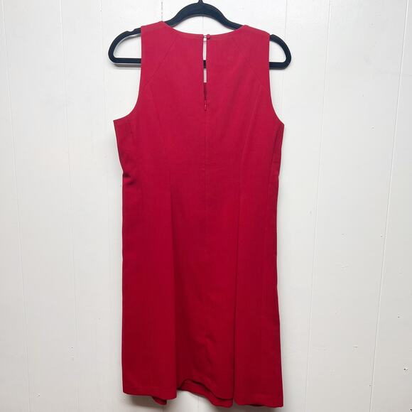 LOFT Womens Dress 12 Pleated Lined Party Event Cocktail Wedding Guest Christmas - Picture 6 of 11